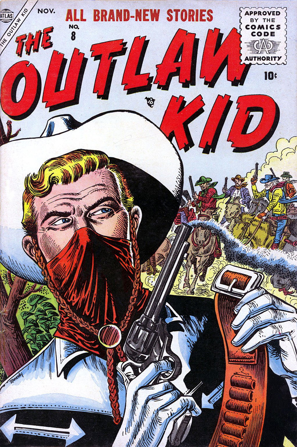 The Outlaw Kid (Atlas [Marvel], 1954 series) #8 (November 1955)