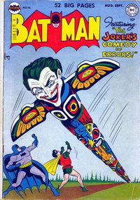 Batman (DC, 1940 series)  #66 (August-September 1951) — The Joker's Comedy of Errors!