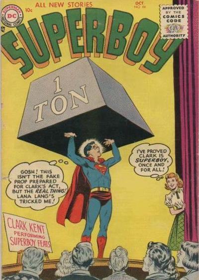 Superboy (DC, 1949 series) #44 (October 1955)
