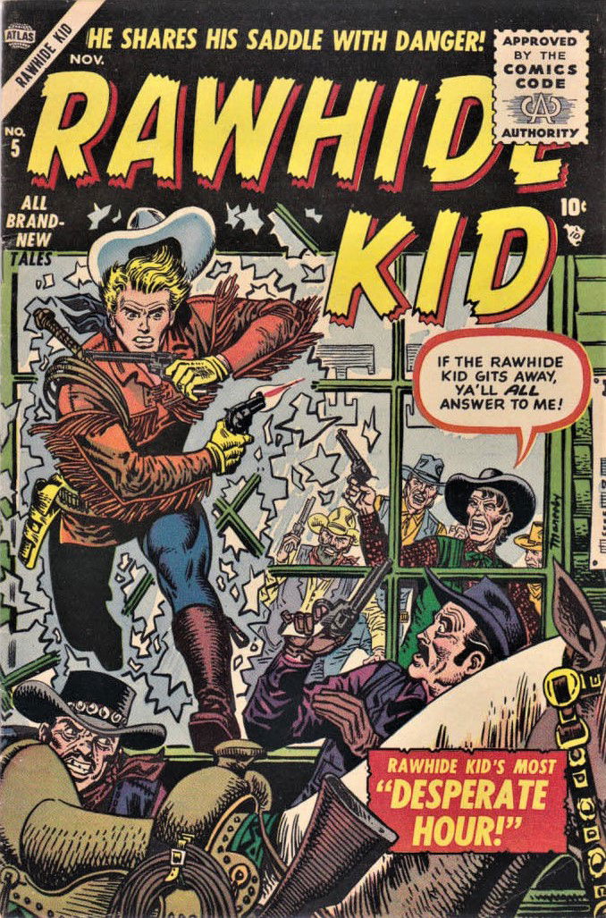 Rawhide Kid (Atlas [Marvel], 1955 series) #5 (November 1955)