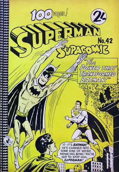 Superman Supacomic (Colour Comics, 1959 series) #42