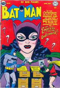 Batman (DC, 1940 series)  #65 (June-July 1951) — The Empress of the Underworld