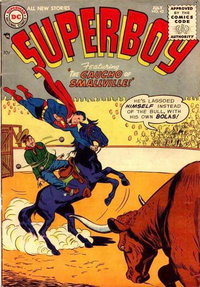 Superboy (DC, 1949 series)  #42 (July 1955) — The Gaucho of Smallville!