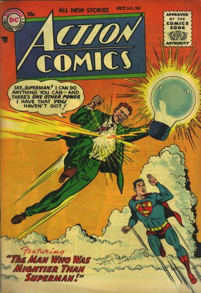 Action Comics (DC, 1938 series) #209 October 1955