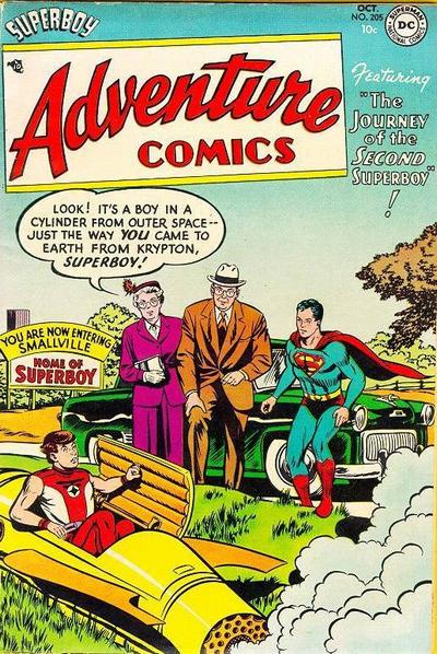 Adventure Comics  #205 (October 1954)