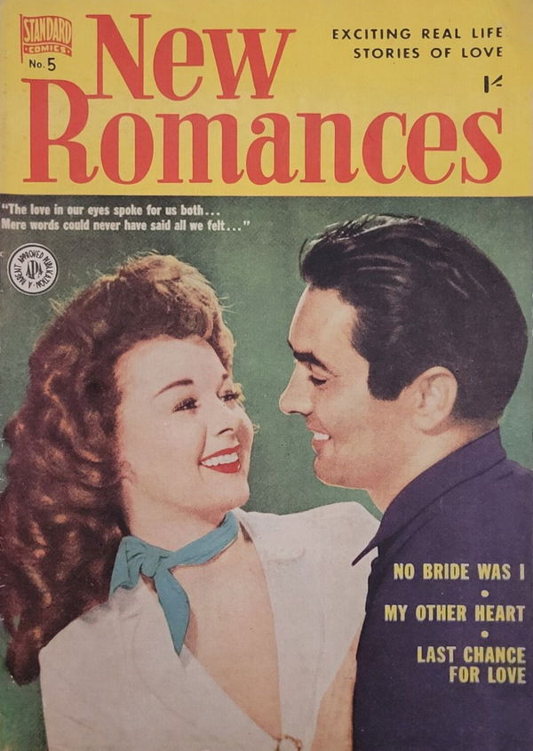 New Romances (HJ Edwards, 1954? series) #5 [] (May 1952) ([May 1952?])