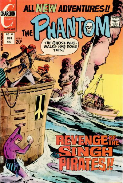 The Phantom (Charlton, 1969 series) #52 (October 1972)