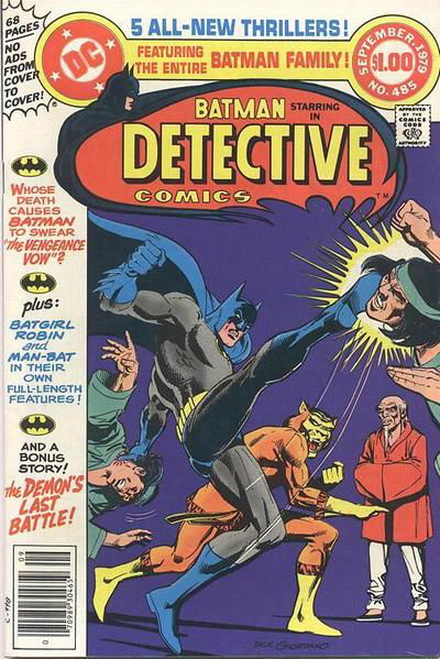 Detective Comics (DC, 1937 series) #485 August-September 1979