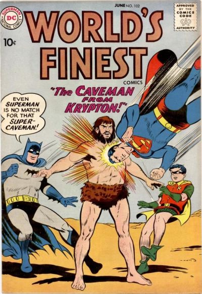 World's Finest Comics (DC, 1941 series) #102 (June 1959)
