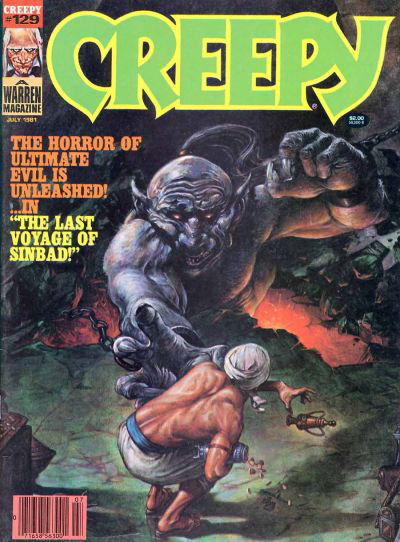 Creepy (Warren, 1964 series) #129 (July 1981)