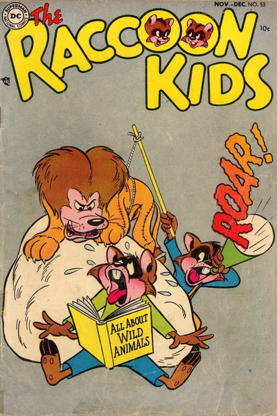 The Raccoon Kids  #53 (November-December 1954)