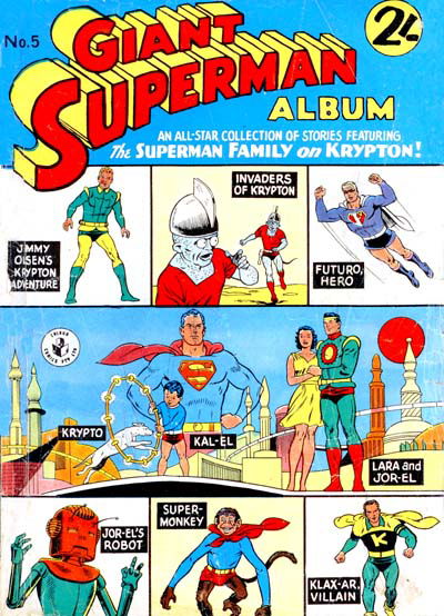 Giant Superman Album (Colour Comics, 1961 series) #5 ([July 1965?])