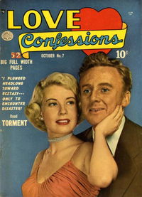 Love Confessions (Quality, 1949 series) #7 October 1950