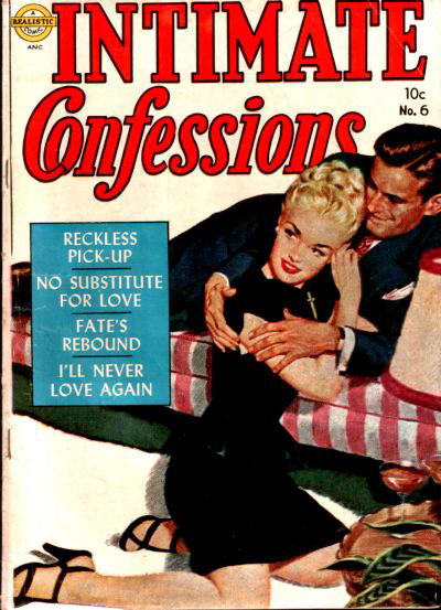 Intimate Confessions (Avon, 1951 series) #6 (June 1952)