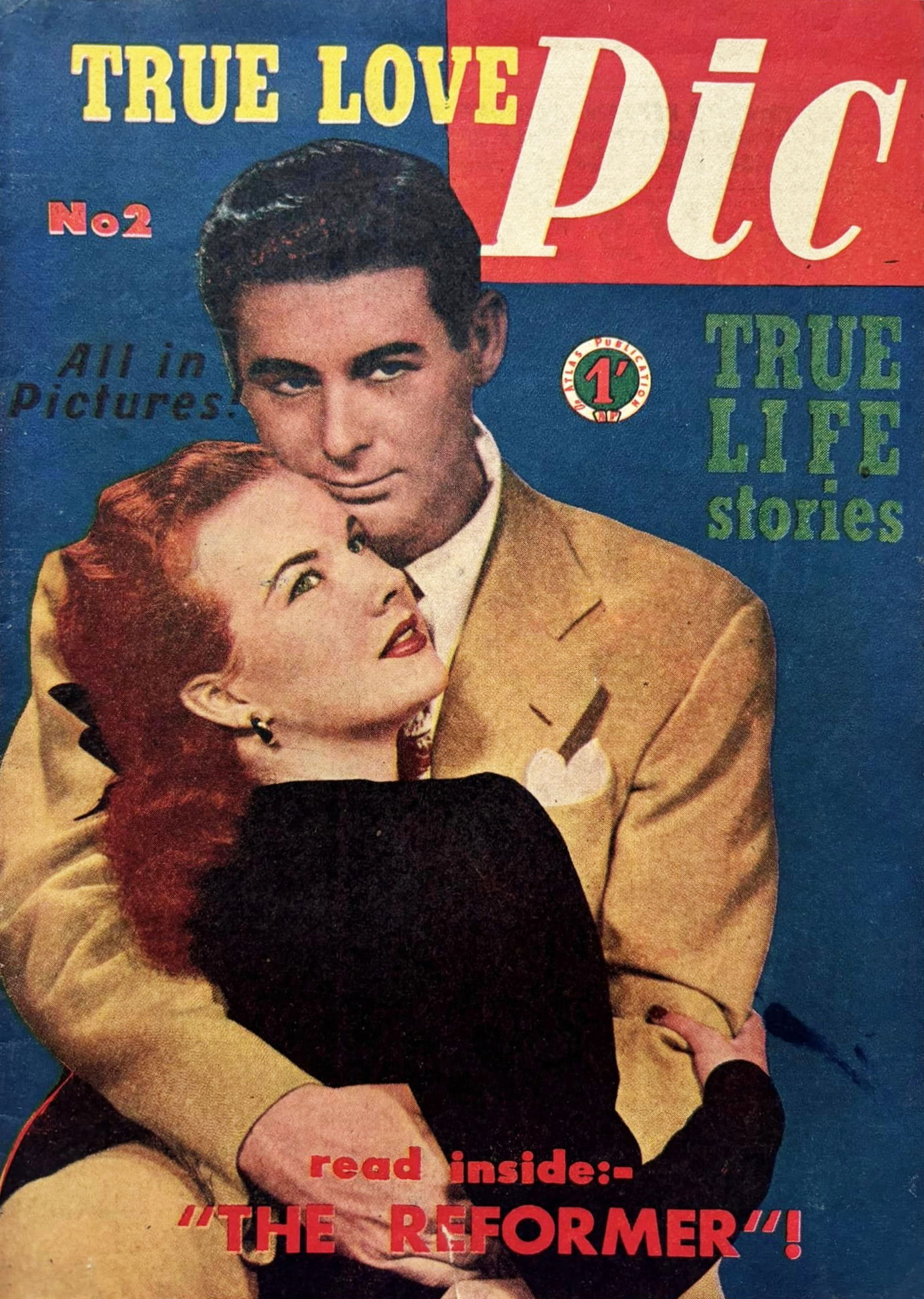 True Love Pic (Atlas, 1951 series) #2 ([November 1951?])