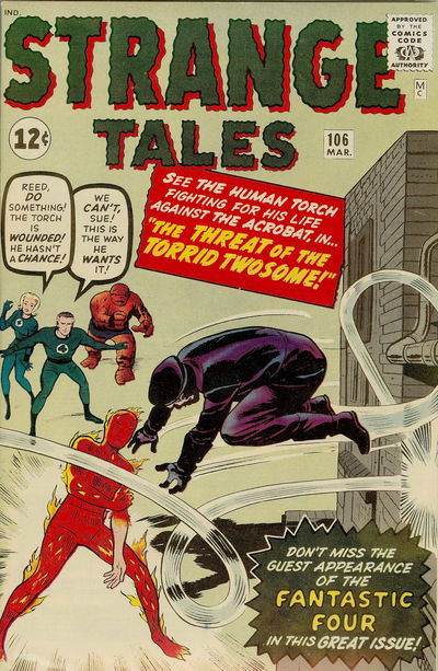 Strange Tales (Marvel, 1951 series) #106 March 1963