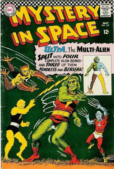 Mystery in Space (DC, 1951 series) #107 (May 1966)