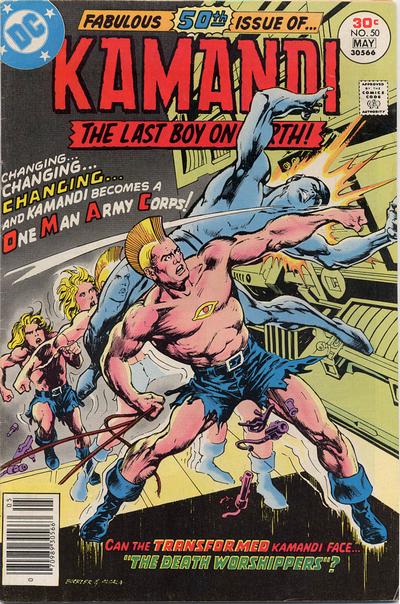 Kamandi, the Last Boy on Earth (DC, 1972 series)  #50 (April-May 1977)