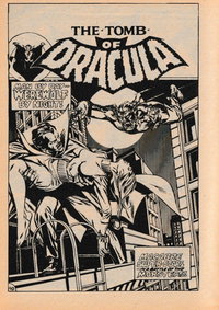 The Tomb of Dracula (Yaffa, 1978 series)  #6 ([December 1980]) — Man by Day--Werewolf by Night!