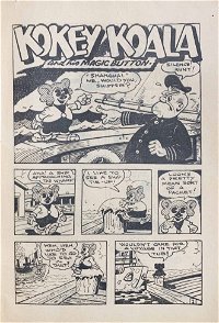 Kokey Koala (Elmsdale Publications, 1953? series) v8#9 — No title recorded (page 1)