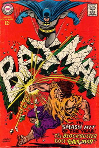 Batman (DC, 1940 series)  #194 (August 1967) — The Blockbuster Goes Bat-Mad!