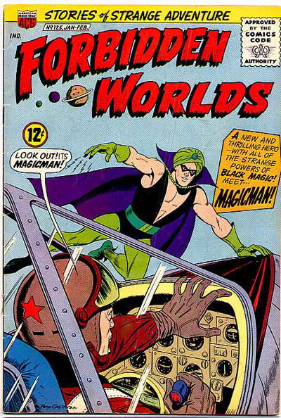 Forbidden Worlds (ACG, 1951 series) #125 January-February 1965