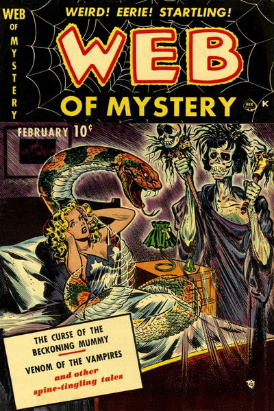 Web of Mystery (Ace, 1951 series) #1