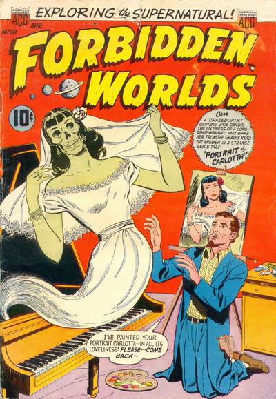 Forbidden Worlds (ACG, 1951 series) #28 April 1954