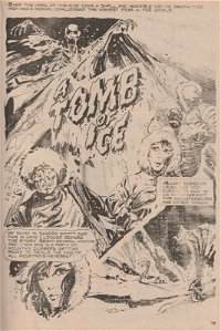 Fear Zone (Gredown, 1982?)  — A Tomb of Ice (page 1)