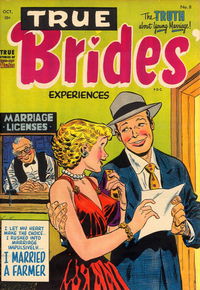 True Brides' Experiences (Harvey, 1955 series) #8 (October 1954)