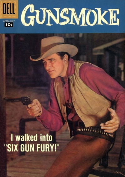 Gunsmoke (Dell, 1957 series) #8 (April-May 1958)