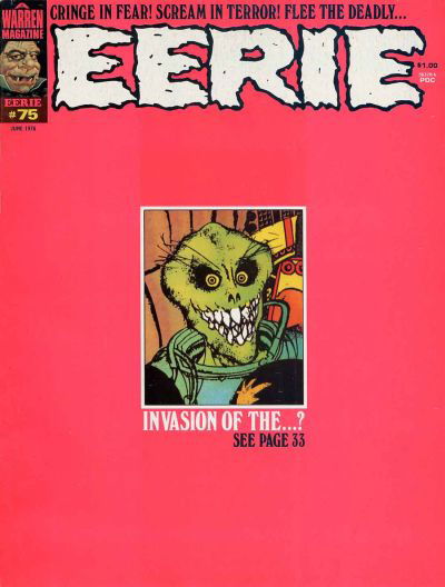 Eerie (Warren, 1966 series) #75 June 1976