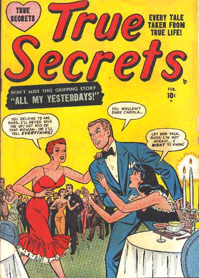 True Secrets  #4 (February 1951)