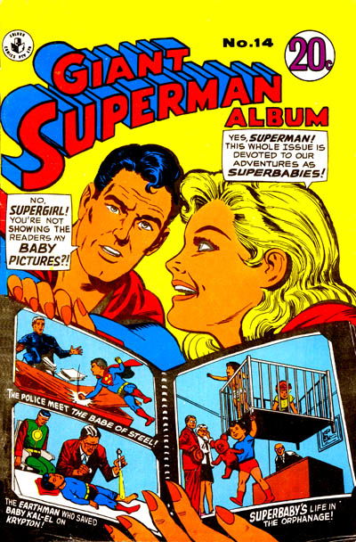 Giant Superman Album (Colour Comics, 1961 series) #14 [November 1969?]