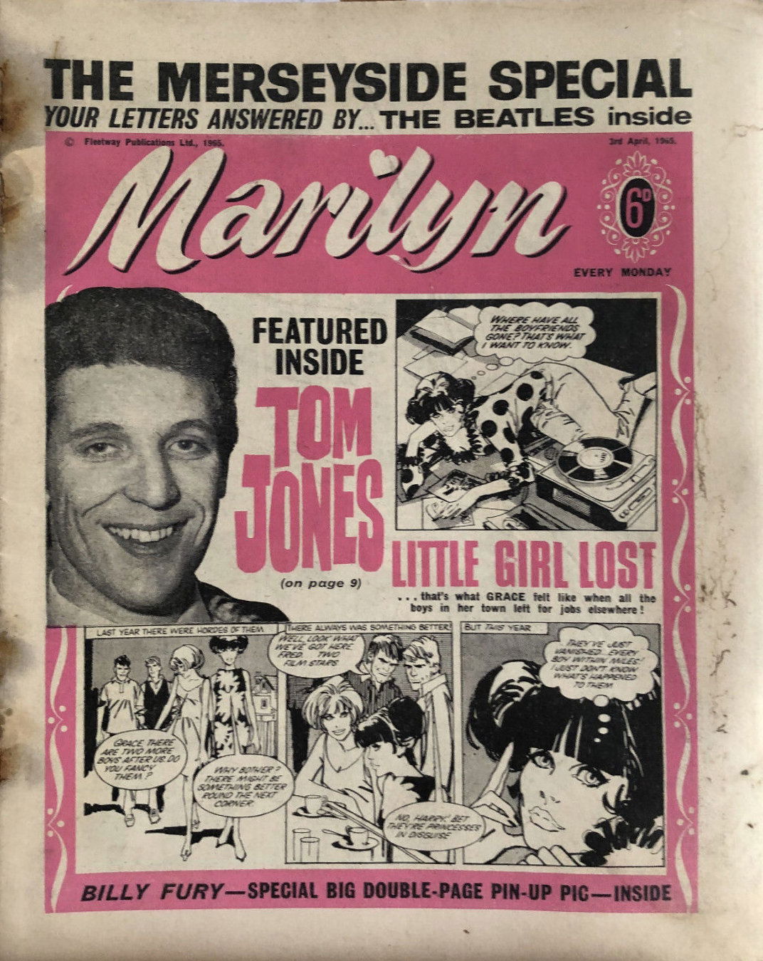 Marilyn (Fleetway, 1959? series) 3 April 1965 (3 April 1965)