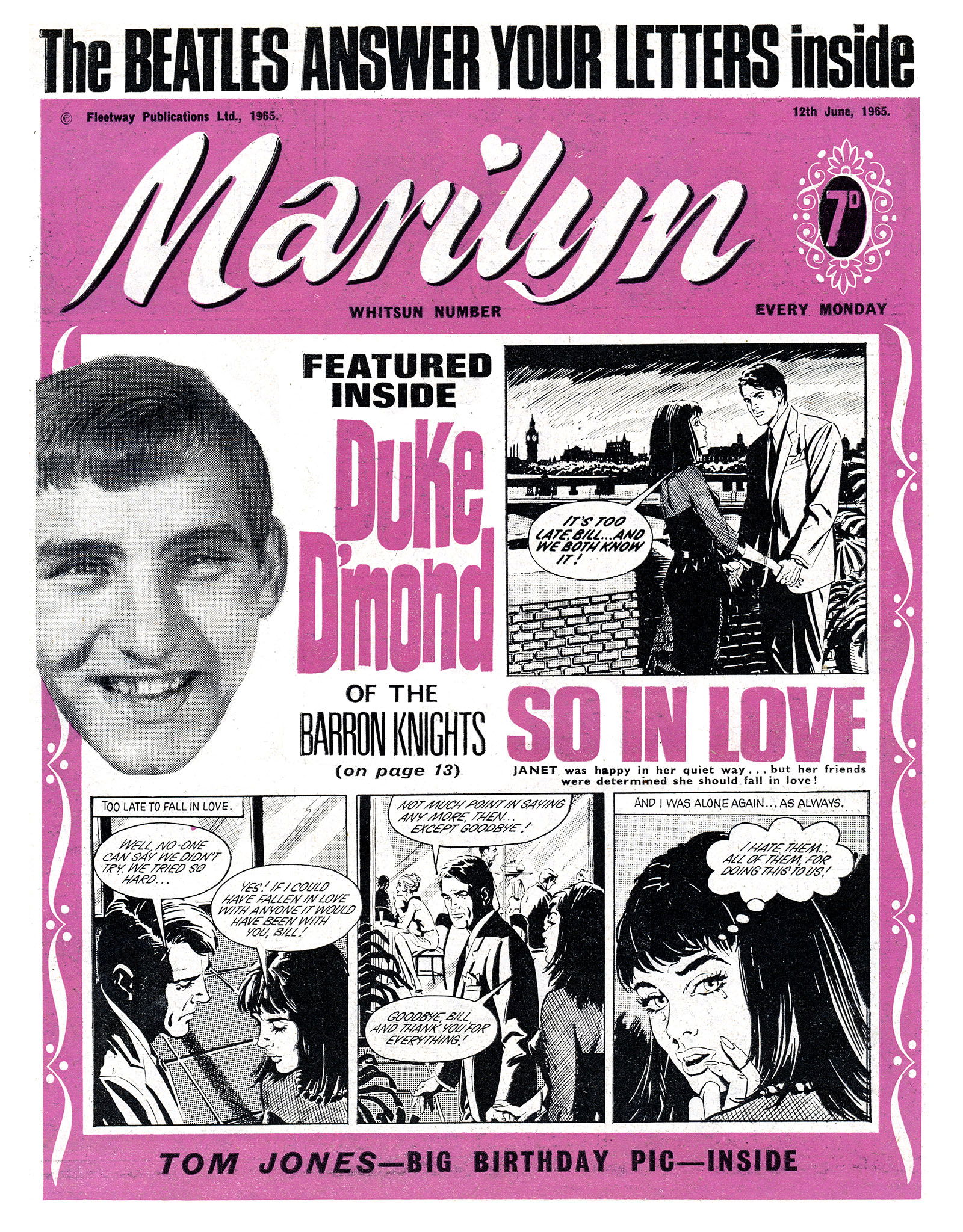 Marilyn (Fleetway, 1959? series) 12 June 1965 (12 June 1965)