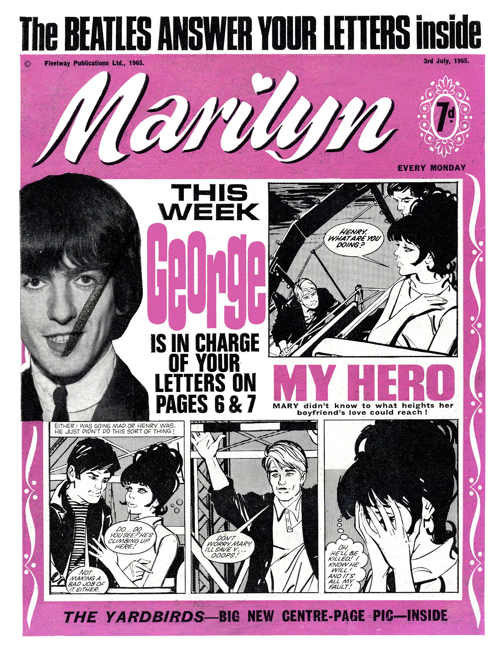 Marilyn (Fleetway, 1959? series) 3 July 1965 (3 July 1965)