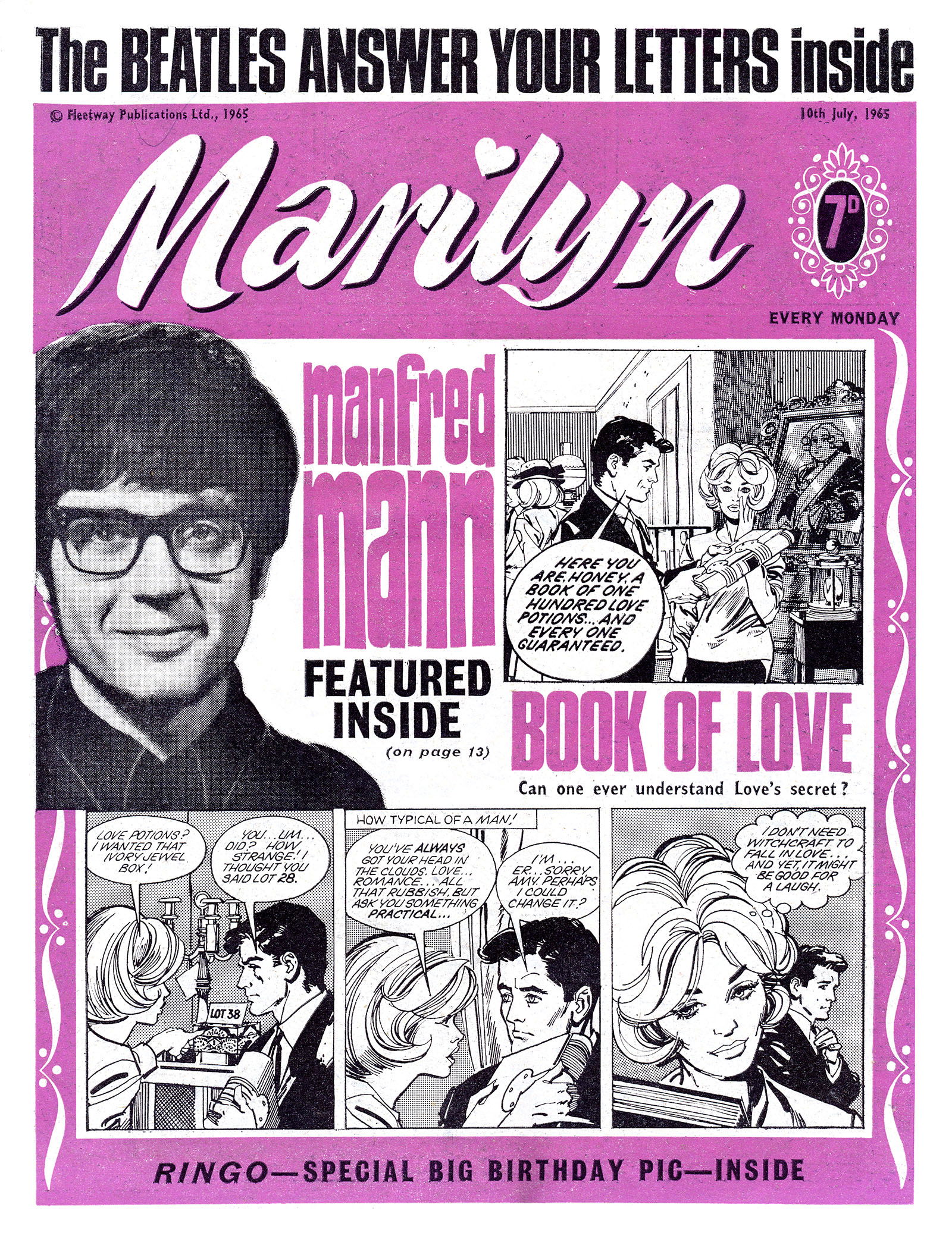 Marilyn (Fleetway, 1959? series) 10 July 1965 (10 July 1965)