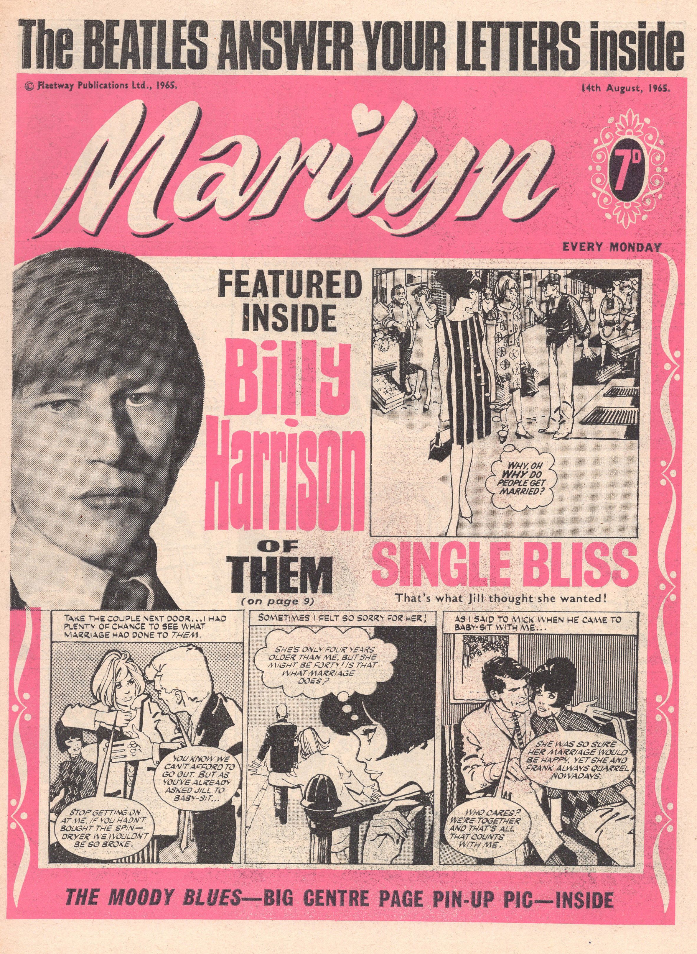 Marilyn (Fleetway, 1959? series) 14 August 1965 (14 August 1965)