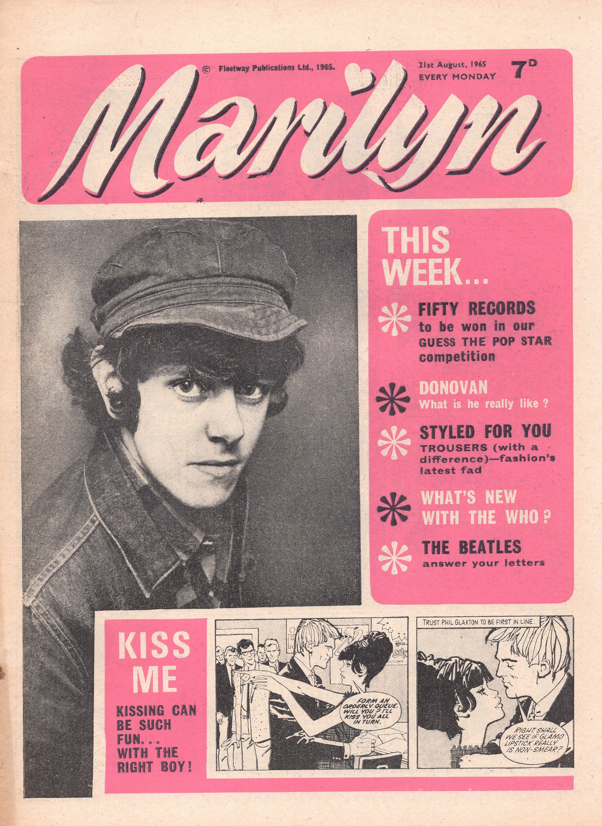 Marilyn (Fleetway, 1959? series) 21 August 1965 (21 August 1965)