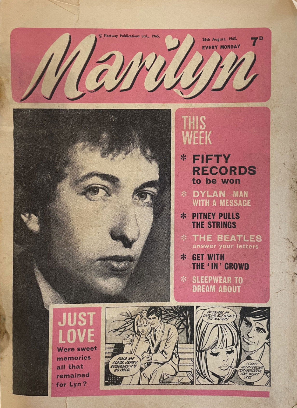 Marilyn (Fleetway, 1959? series) 27 August 1965 (27 August 1965)
