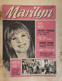 Marilyn (Fleetway, 1959 series) 4 September 1965