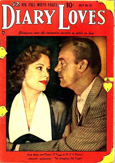 Diary Loves (Quality, 1949 series) #10 May 1951