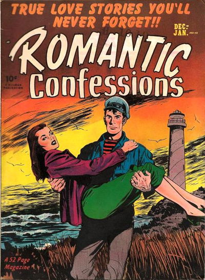 Romantic Confessions (Hillman, 1949 series) v2#5 (December 1951 - January 1952)