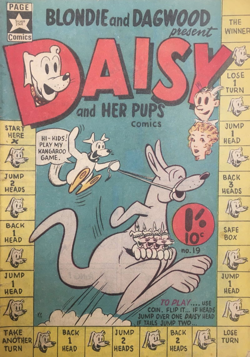 Daisy and Her Pups (Yaffa/Page, 1966 series) #19 — Blondie and Dagwood Present Daisy and Her Pups Comics ([February 1966?])
