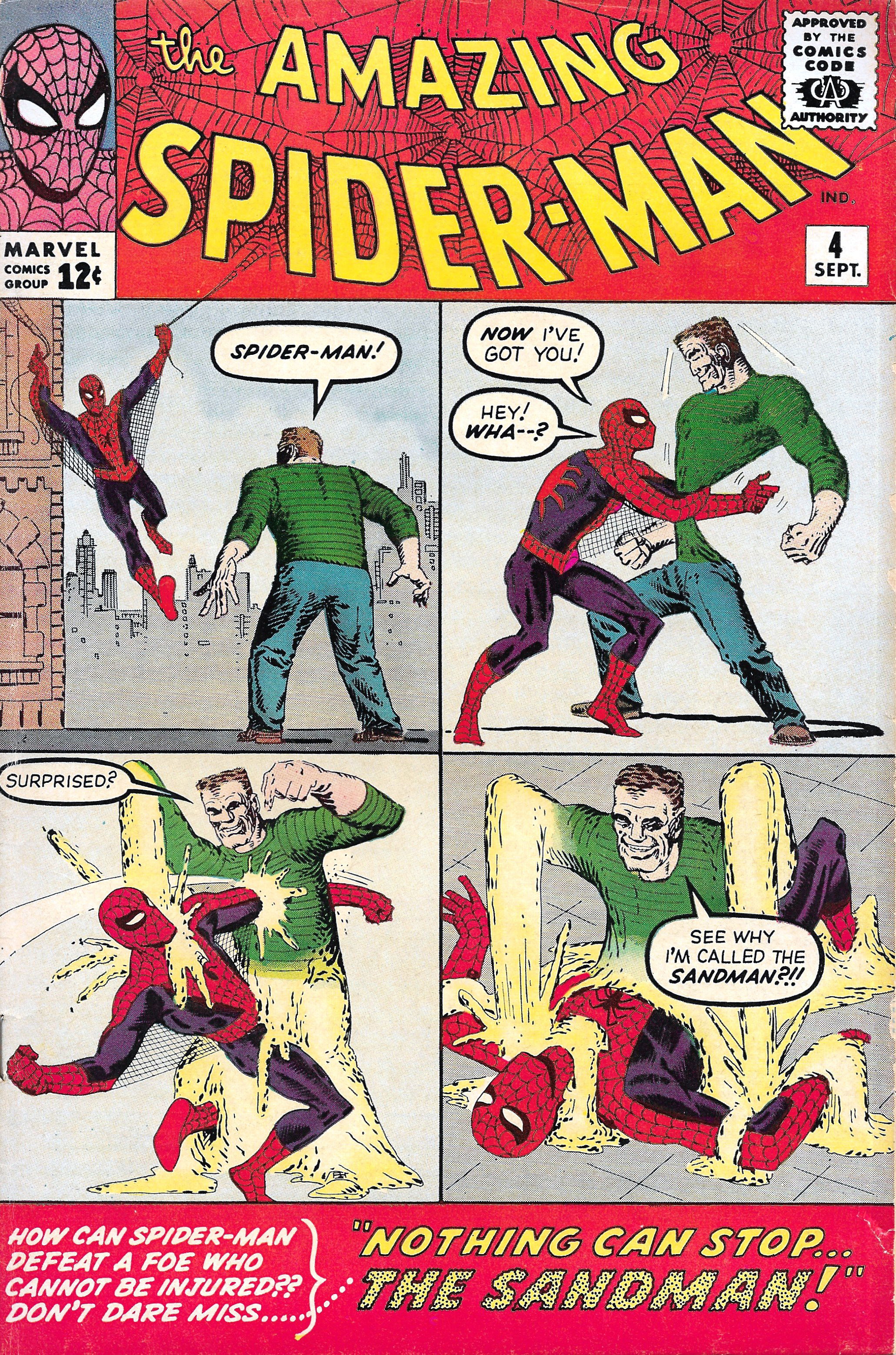 The Amazing Spider-Man (Marvel, 1963 series) #4 (September 1963)