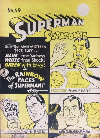 The Rainbow Faces of Superman!