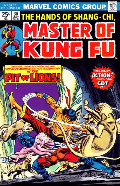 Master of Kung Fu (Marvel, 1974 series) #30 (July 1975)