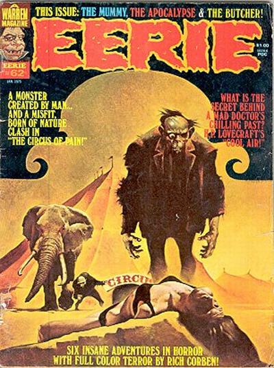 Eerie (Warren, 1966 series) #62 (January 1975)