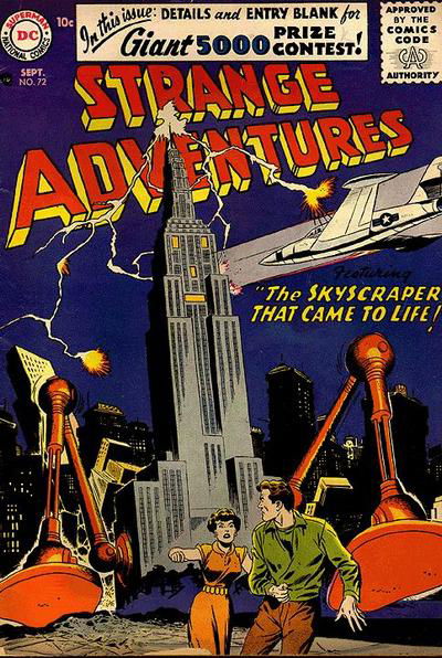 Strange Adventures (DC, 1950 series) #72 (September 1956)